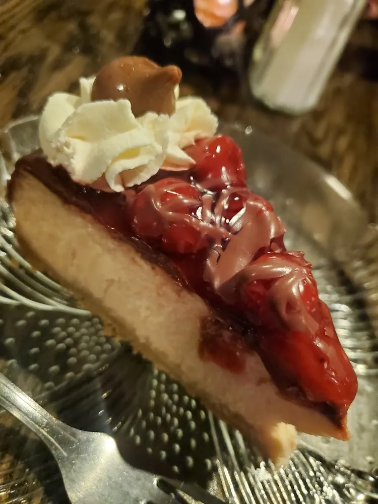 Chocolate Covered Cherry Cheesecake